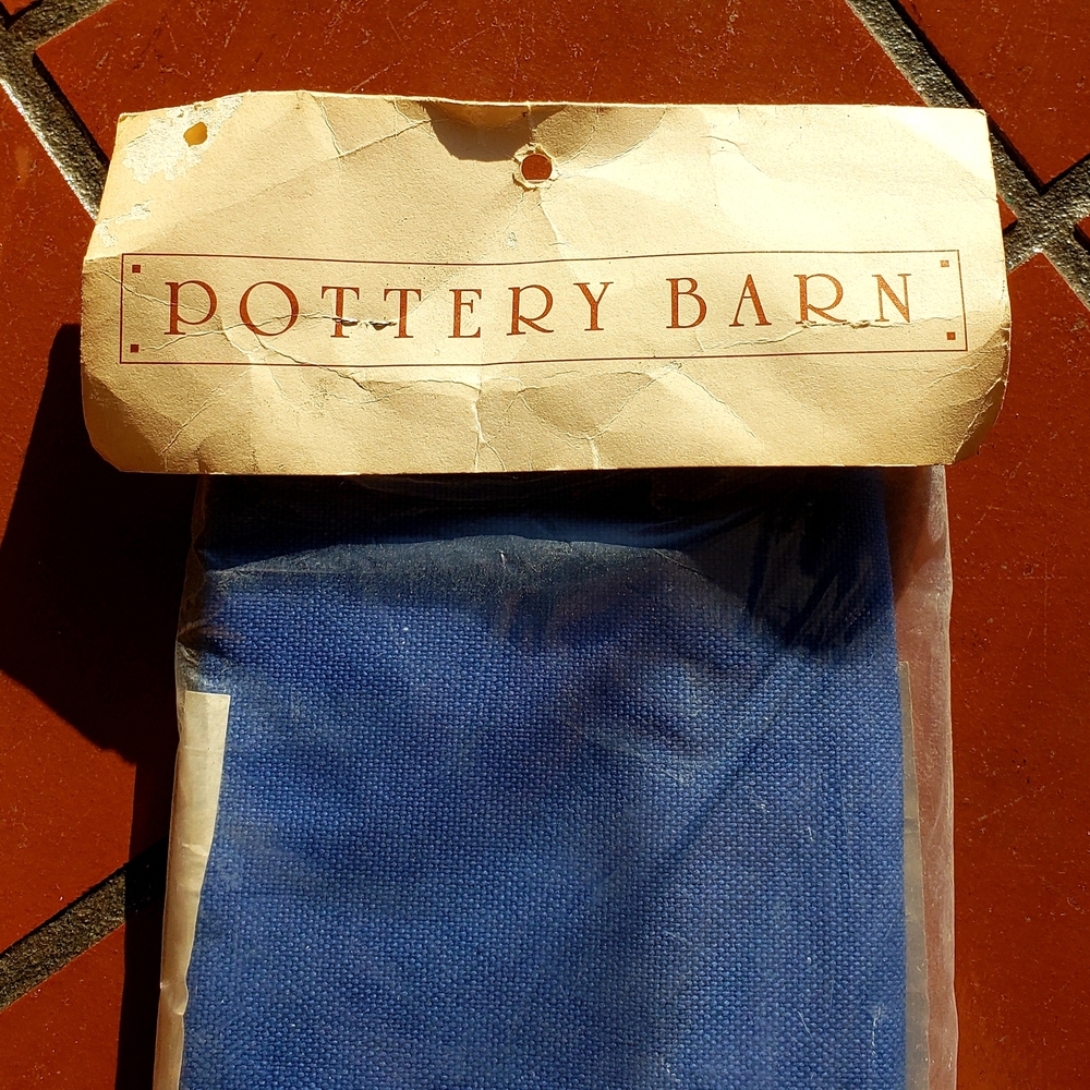 POTTERY BARN Director's Chair Cover - Blue - One Chair Cover - NEW - Picture 14 of 16